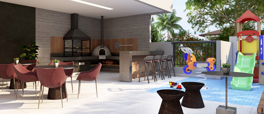 Diversos itens para o seu lazer desde piscinas, academia, salão de festas e de jogos, playground e muito mais no Nexus Vila Augusta