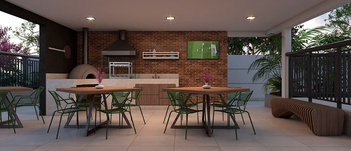 Diversos itens para o seu lazer desde piscinas, academia, salão de festas e de jogos, playground e muito mais no Visione Interncacional Vila Augusta